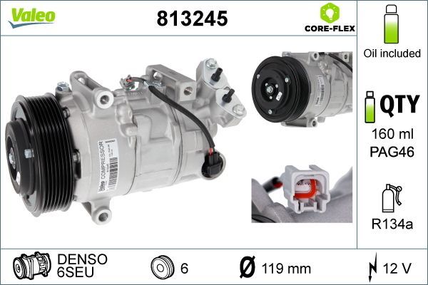 Valeo 813245 - Kompresor -