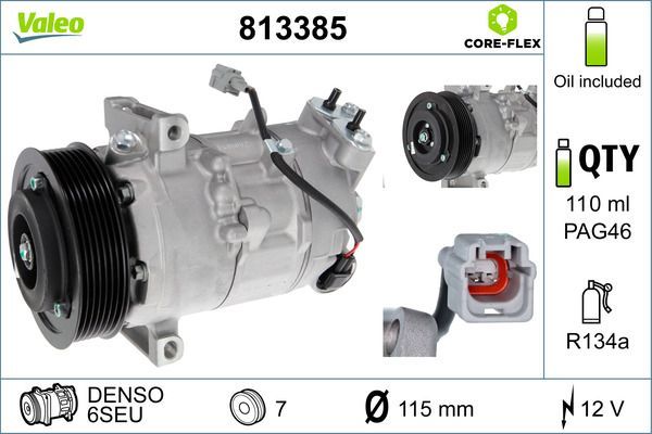 Valeo 813385 - Kompresor -