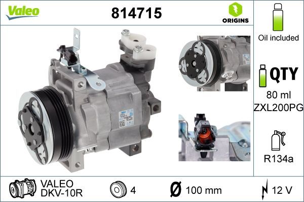 Valeo 814715 - Kompresor -