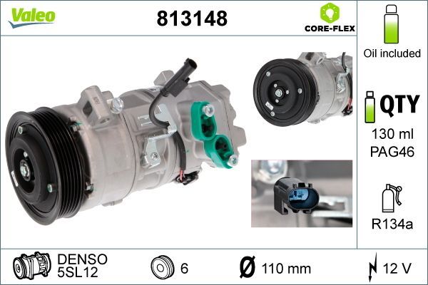 Valeo 813148 - Kompresor -
