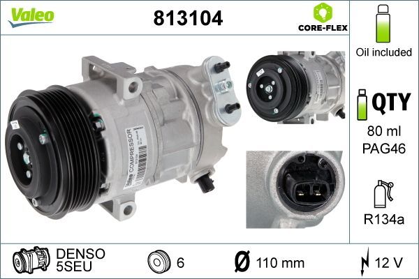 Valeo 813104 - Kompresor -