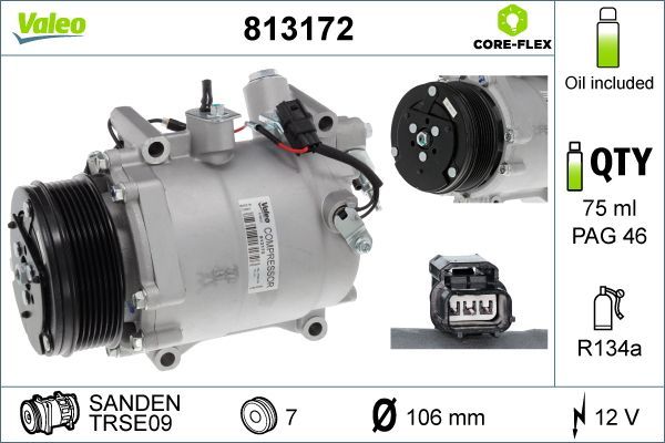 Valeo 813172 - Kompresor -