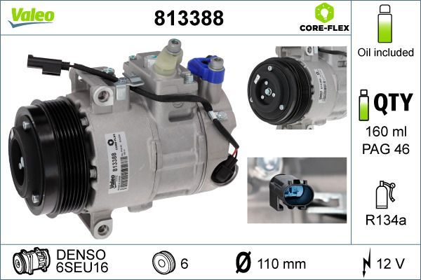 Valeo 813388 - Kompresor -