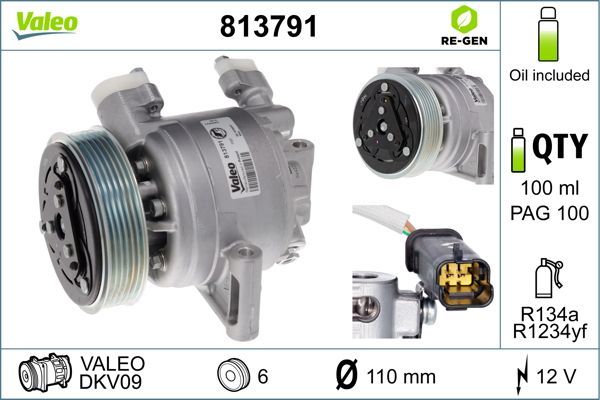 Valeo 813791 - Kompresor -