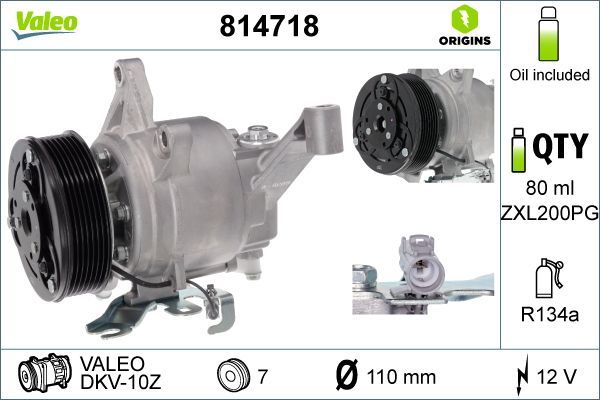 Valeo 814718 - Kompresor -