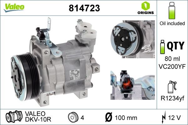 Valeo 814723 - Kompresor -