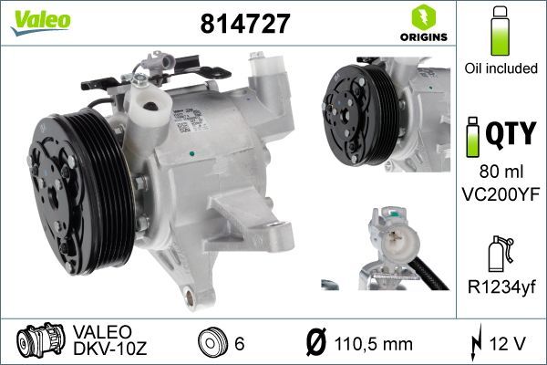 Valeo 814727 - Kompresor -