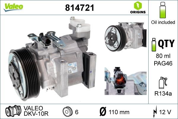 Valeo 814721 - Kompresor -