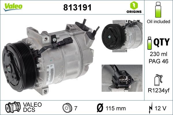 Valeo 813191 - Kompresor -