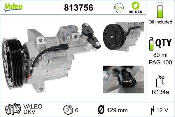 Valeo 813756 - Kompresor -