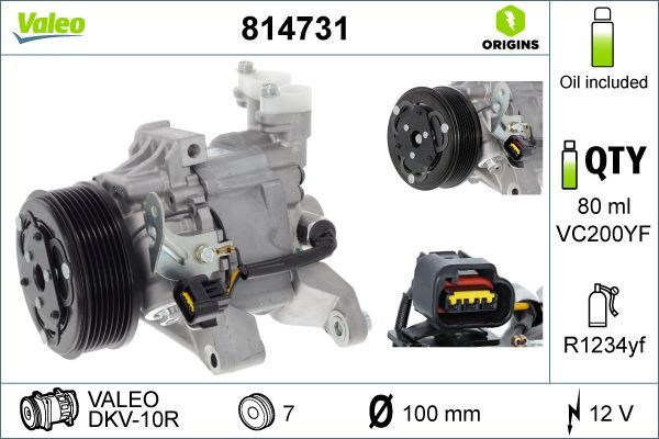 Valeo 814731 - Kompresor -