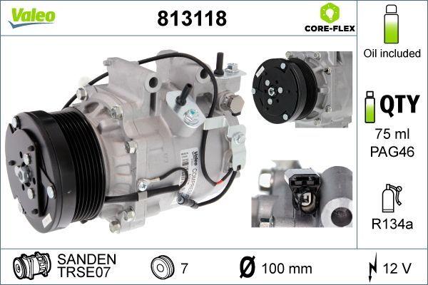 Valeo 813118 - Kompresor -