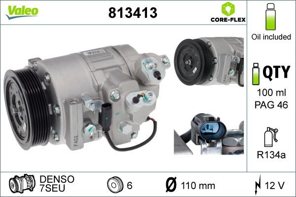 Valeo 813413 - Kompresor -