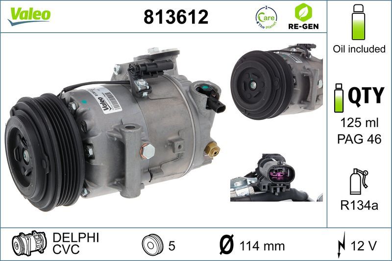 Valeo 813612 - Kompresor -