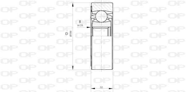 Open Parts CVJ5408.20