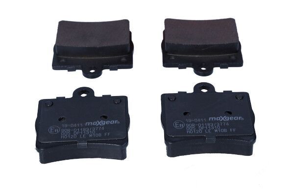 Maxgear 19-0411 - Brzdové platničky -