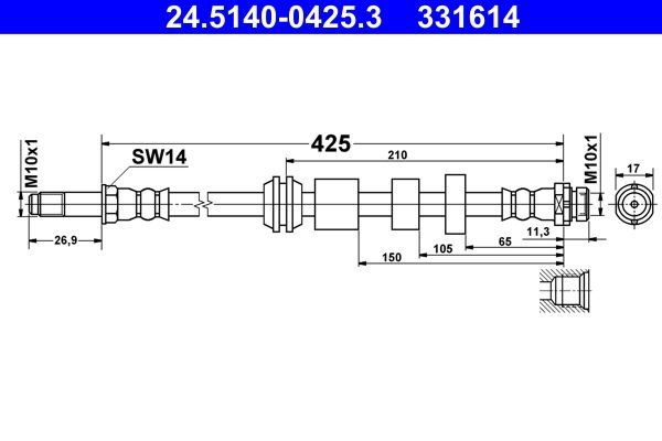 ATE 24.5140-0425.3