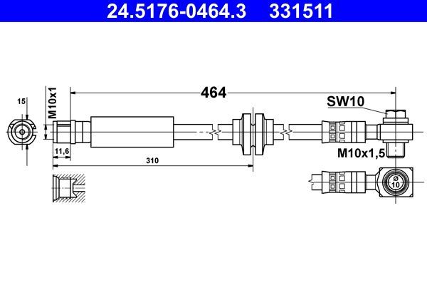 ATE 24.5176-0464.3