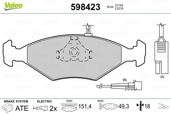 Valeo 598423