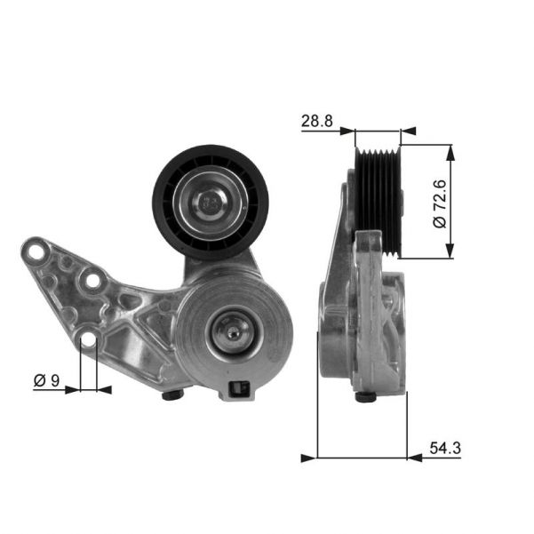 Gates T38208 -  -