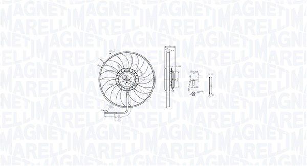Magneti Marelli 069422848010 - Ventilátor motora -
