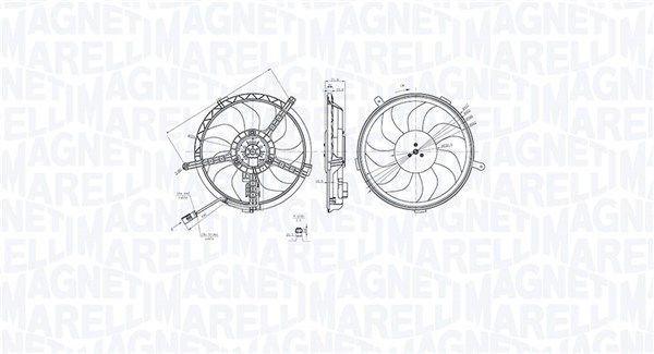 Magneti Marelli 069422851010 - Ventilátor motora -