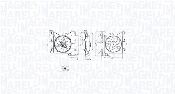 Magneti Marelli 069422852010 - Ventilátor motora -
