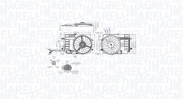 Magneti Marelli 069422858010 - Ventilátor motora -