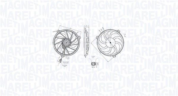 Magneti Marelli 069422865010 - Ventilátor motora -