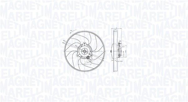 Magneti Marelli 069422866010 - Ventilátor motora -