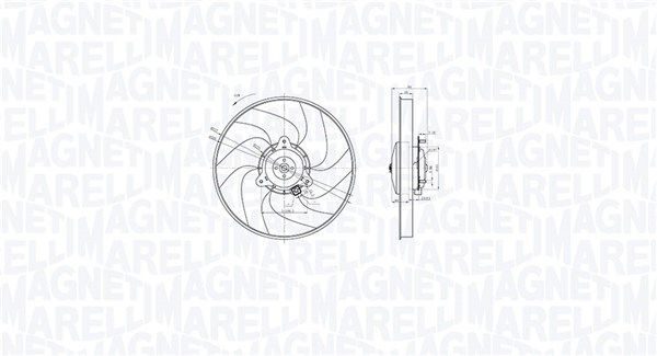 Magneti Marelli 069422871010 - Ventilátor motora -