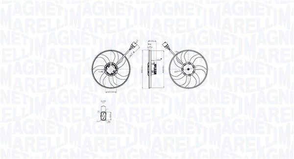 Magneti Marelli 069422875010 - Ventilátor motora -