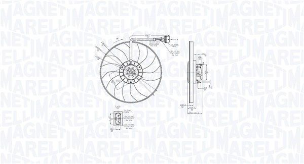 Magneti Marelli 069422878010 - Ventilátor motora -