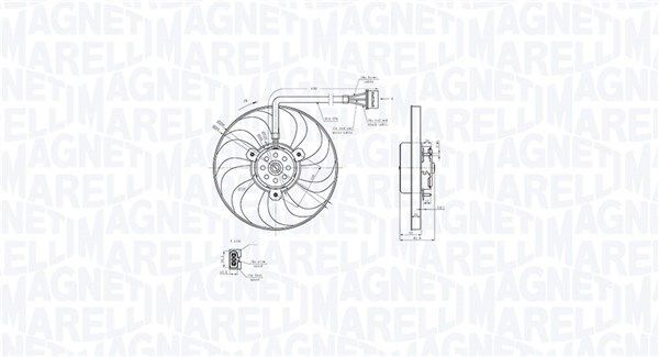 Magneti Marelli 069422883010 - Ventilátor motora -