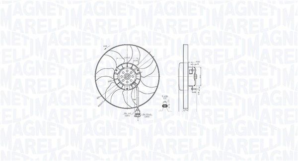 Magneti Marelli 069422887010 - Ventilátor motora -