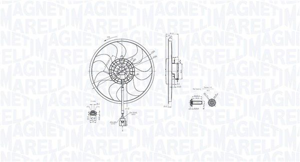 Magneti Marelli 069422889010 - Ventilátor motora -