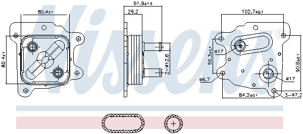 Nissens 91436 -  -