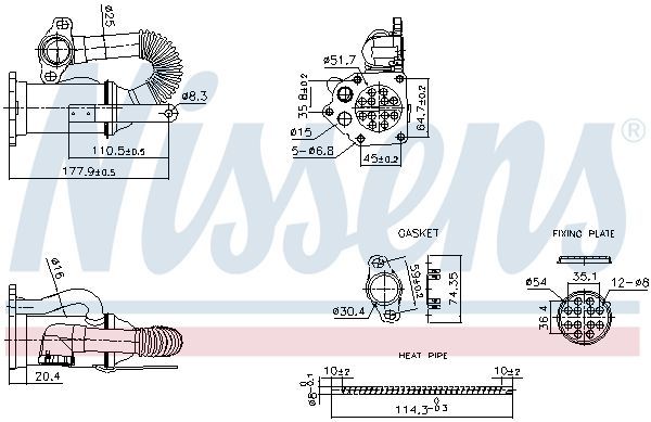 Nissens 989453 -  -