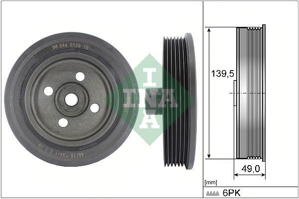 INA 544 0139 10 -  -