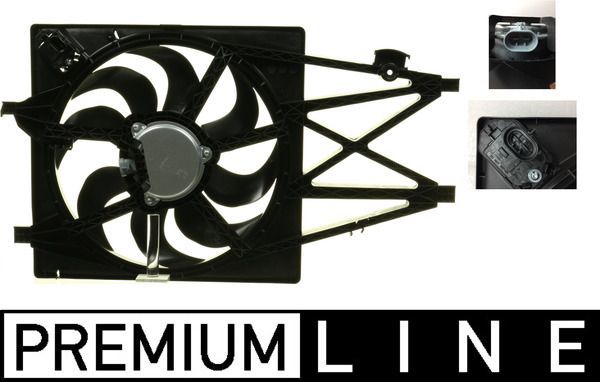 Mahle CFF 218 000P - Ventilátor motora -