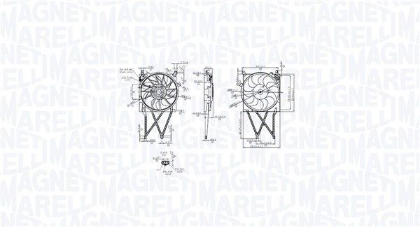 Magneti Marelli 069422862010 - Ventilátor motora -