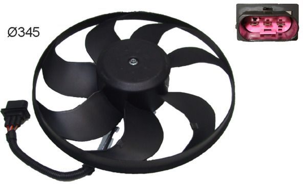 Mahle CFF 331 000S - Ventilátor motora -