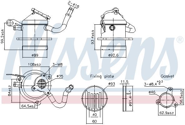 Nissens 989480 -  -