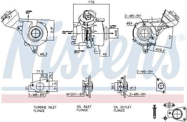 Nissens 93482 -  -