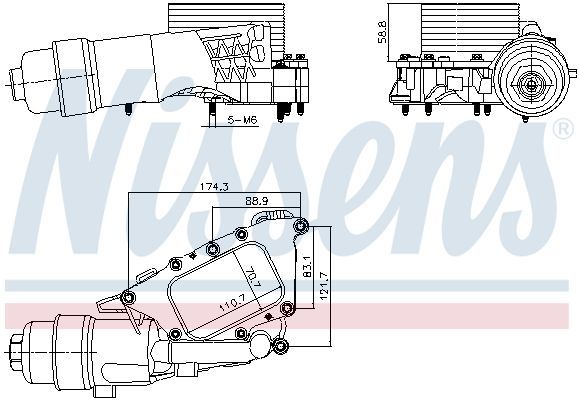 Nissens 91385 -  -