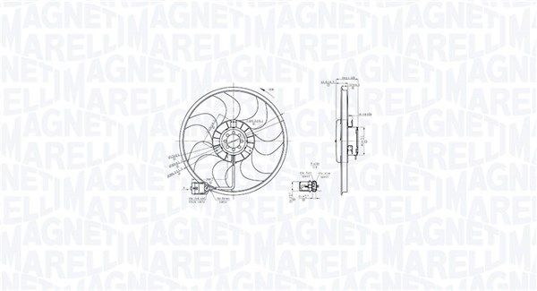 Magneti Marelli 069422864010 - Ventilátor motora -