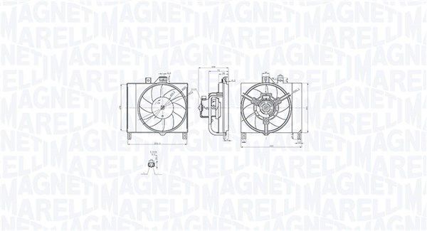 Magneti Marelli 069422873010 - Ventilátor motora -