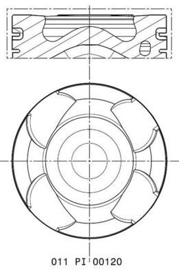 Mahle 011 PI 00120 002 -  -