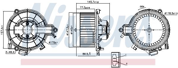Nissens 87616 -  -