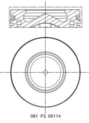 Mahle 081 PI 00114 000 -  -